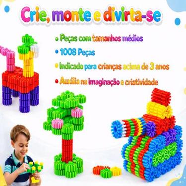 Imagem de Kit 12 Unidades Conekt Plakt Plukt Clikt Plokt Montar Jogo - - Pakitoy