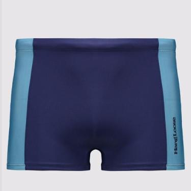 Imagem de Sunga Hang Loose Boxer com Recorte Marinho, M
