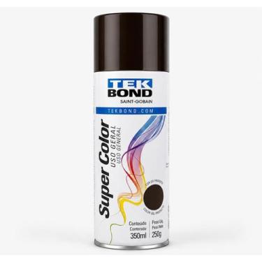 Imagem de Tinta Spray TekBond Marrom Uso Geral 350ml