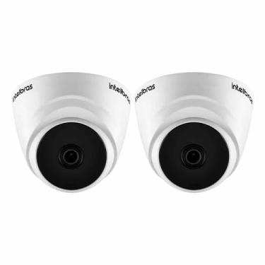 Imagem de Kit 02 Câmeras de Segurança Intelbras VHD 1520 D 5MP Dome com Visão Noturna de 20 metros Lente 2,8mm