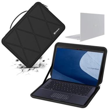 Imagem de Capa protetora rígida de EVA Smatree compatível com ASUS Zenbook Duo UX8406 de 14 polegadas, Zenbook 14 UM3406 de 14 polegadas e bolsa para notebook ExpertBook B9 OLED B9403 de 14 polegadas (X8038)