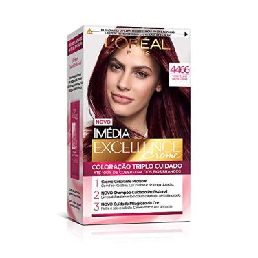 Imagem de Coloração Imédia Excellence, L'Oréal Paris, Vermelho Profundo, Coloração Imédia