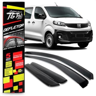 Imagem de Calha Chuva Defletor Scudo 2022 2023 Fumê 100% Acrílico