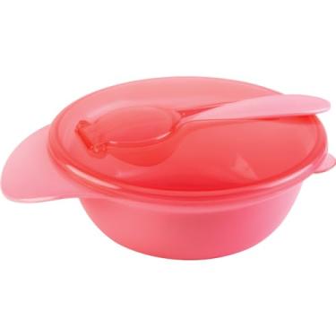 Imagem de Buba Bowl Com Tampa E Colher Buba Rosa