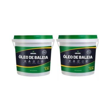 Imagem de KIT 2 Impermeabilizante Oleo De Baleia Vbrasil 3,2 litros