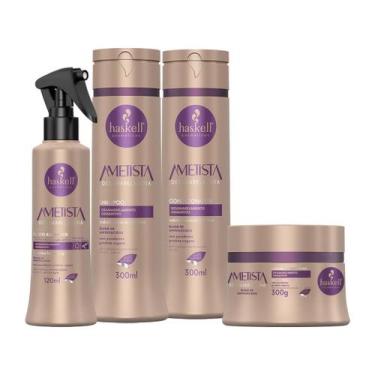 Imagem de Kit Haskell Ametista Para cabelos loiros e grisalhos 300ml