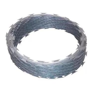 Imagem de Cerca Concertina 45cm Rolo c/ 5mts - Calha Forte