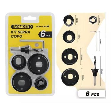Imagem de Serra Copo Kit 6 Unidades Bomder - 5201