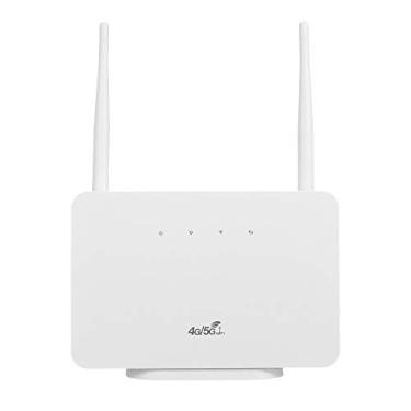 Imagem de Roteador sem fio 4G LTE CPE Roteador sem fio 300Mbps com 2 antenas externas de alto ganho Slot para cartão SIM Versão europeia type2