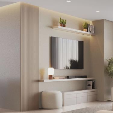 Imagem de Painel Ripado Toronto 2,50x0,58x3,3mm(1,45)m² Ecorevest