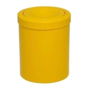 Imagem de Cesto Lixeira 12 Litros Tampa Meia Lua Esfera - JSN