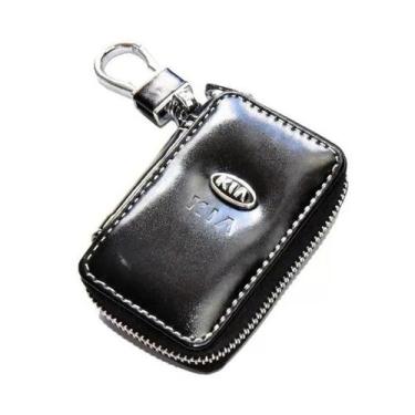 Imagem de Capa Chave Logo Kia Chaveiro Zíper Luxo Premium - Sterk 