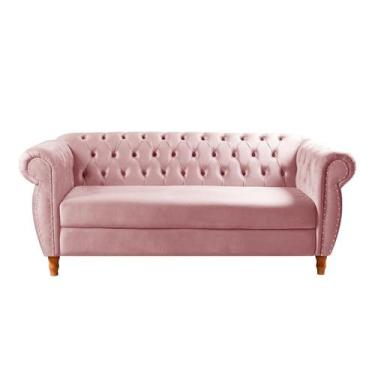 Imagem de Sofá Nobreza 3 Lugares Chesterfield Retrô Vintage Classic - Bella Deco