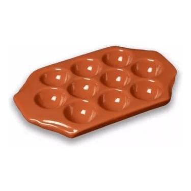 Imagem de Provolonera Ceramica Petisqueira Queijo (10 CAVIDADES)