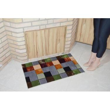 Imagem de Capacho Marbella Elite BS Moderno Pathwork 050x090 cm - RAYZA Tapetes 