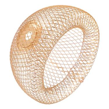 Imagem de ZZTWER Abajur de arame de ferro, abajur de teto de substituição, acessório de capa de luz de decoração industrial