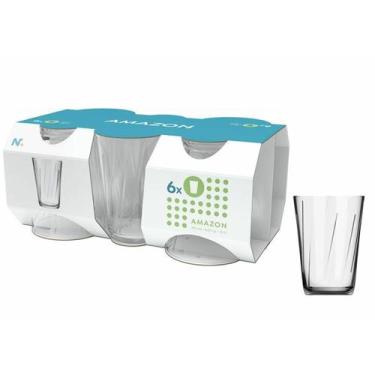 Imagem de Jogo de Copos Multiuso Amazon 190ml 6 Unidades - Nadir 2049 - Nadir Fi