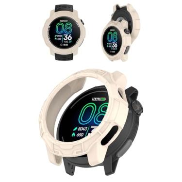 Imagem de Capa para COROS PACE Pro, à prova de choque, anti-arranhões, cobertura total, capa leve e durável para relógio esportivo GPS COROS PACE Pro, branca