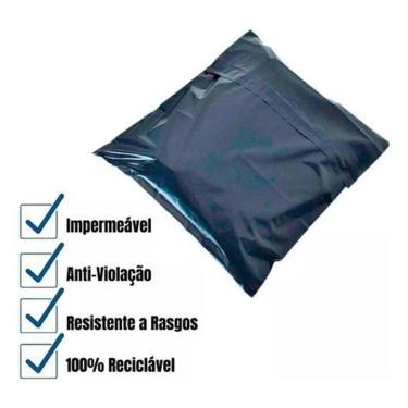 Imagem de Envelopes de Segurança 32x40 - Kit 200 unidades