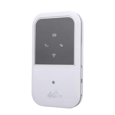 Imagem de Dpofirs Hotspot Móvel 4G LTE, Roteador Wi -Fi Portátil Com Bateria de 2400mAh para Carro de Negócios Em Todo o Mundo, Suporta 10 Dispositivos Simultaneamente