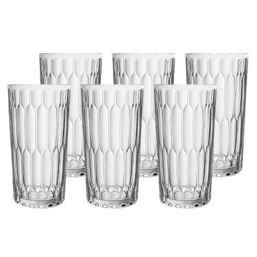 Imagem de Jogo de Copo Long Drink Majestic Mimo Style 385 ml com 6 Peças Clear