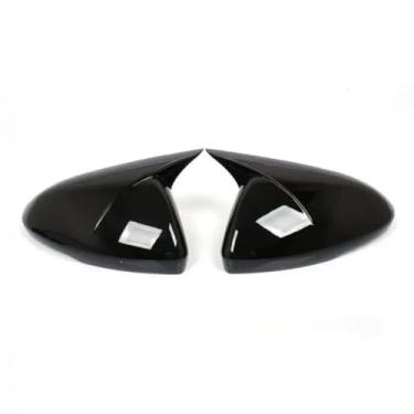 Imagem de Capa de espelho lateral retrovisor de carro, adesivo de tampa de asa para porta externa, para Chevrolet Cruze 2016-2019