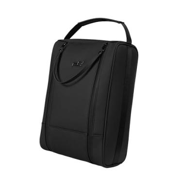 Imagem de Aymzbd Bolsa para Sapatos de Golfe, Porta-sapatos, Equipamento de Caminhada com Alça, Academia, Camping, Presente para Golfistas, Compacta, Leve, Versátil, B, Preto