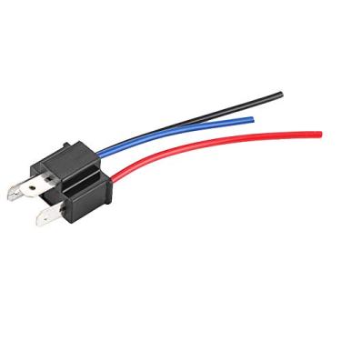 Imagem de Dioche H4 Macho Cabeça Extensão Conector Tomada Com Chicote de Fios Calor Resistente Fácil Instalação para Carro Caminhão Motocicleta Farol Substituição Plástico Pvc 12g
