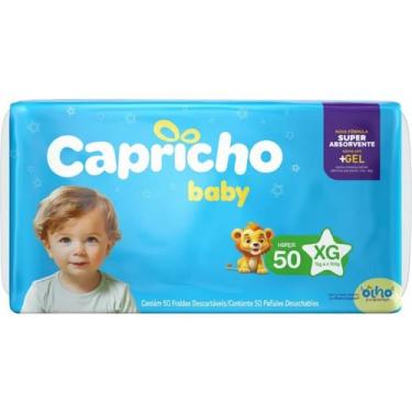 Imagem de Capricho Baby Max Conforto Hiper Fralda EG 50 Unidades