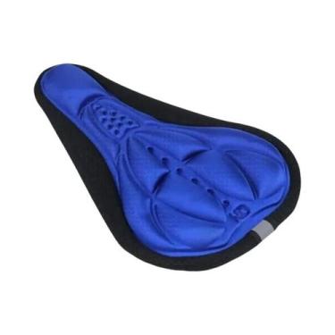 Imagem de Capa De Selim De Bicicleta Com Almofada Larga De Gel 3D Confortável E 
