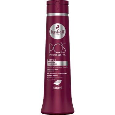Imagem de Shampoo pós progressiva 500ml Haskell  Para cabelos quimicamente alisa