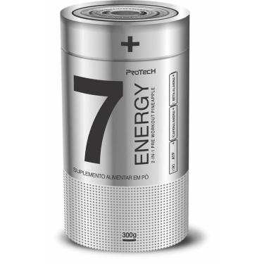 Imagem de Pré Treino Protech Força Energy Abacaxi 300g Suplemento Pré Workout Performance Energia-Unissex