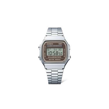 Imagem de Relógio Casio Digital Vintage A168WA-5AYDF Cor:;Tamanho:Único;Gênero:Unissex-Unissex