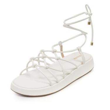 Imagem de Sandália Papete Feminina Klode Amarração Gladiadora-Feminino