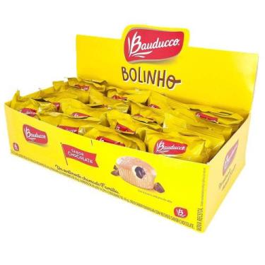 Imagem de Bolinho Bauducco Chocolate Recheio Baunilha 40g