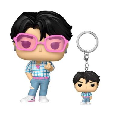 Imagem de Kit Boneco Funko Pop! Guerreiras do K-Pop - Jinu+ Chaveiro - Candide