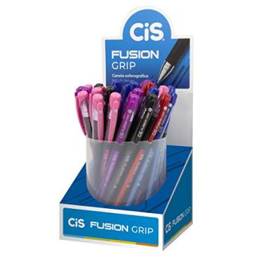 Imagem de Fusion Grip CIS 57.6300 Caneta Esferográfica, Multicor, 1 pacote com 30 unidades