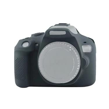 Imagem de HONGYAN capa da câmera Caso de proteção de silicone suave para Canon EOS 2000d acessórios para câmera