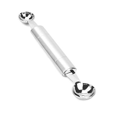 Imagem de Colher de bolas de sorvete de frutas com ponta dupla da Tandi, colher de melão, bailarina, colher de parisiense, 30 mm