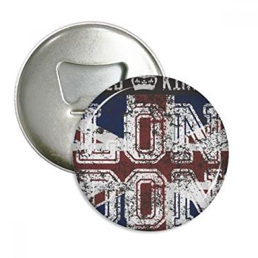 Imagem de Emblema multifunções de abridor de garrafas Londres Reino Unido Inglaterra a União Jack bandeira abridor de garrafas