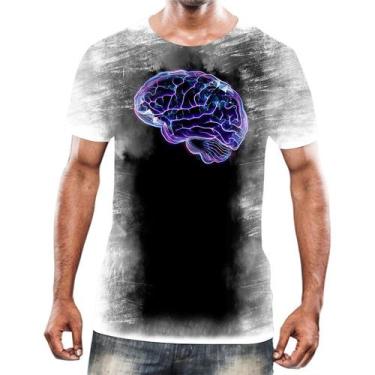Imagem de Camiseta Camisa Cérebro Inteligência Mental Psicologia Hd 12 - Enjoy S