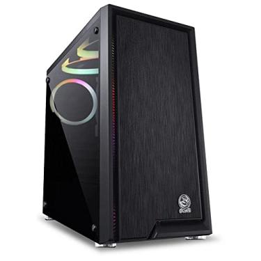 Imagem de GABINETE MID-TOWER POLARIS PRETO 3 FANS RGB LATERAL EM VIDRO TEMPERADO - PLPTRGB3FV - PCYES