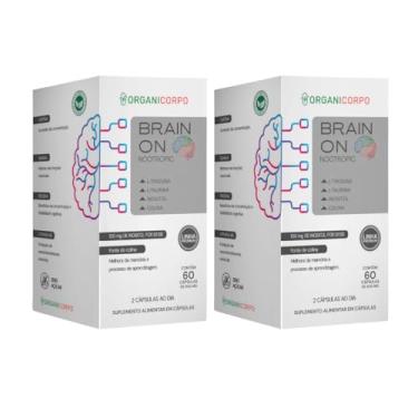 Imagem de Kit 2 meses Brain On - Nootrópico Neuro Ativador - Memória, Foco e Atenção (120 Cápsulas)