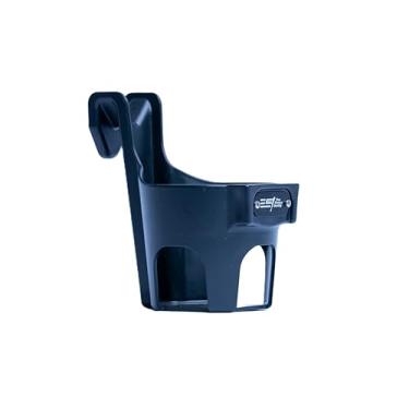 Imagem de Suporte de garrafa de água preto para cerca | Organizador e organizador de abrigos | Comporta produtos Stanley, Yeti, Gatorade | Organizador de abrigos de beisebol e softball, empilhável para