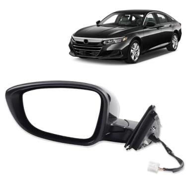 Imagem de Dasbecan Espelho de porta do lado do motorista compatível com Honda Accord 2018-2021 HO1320328 76258-TVA-A02