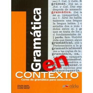 Imagem de Livro - Gramatica en contexto - nivel a1-b2