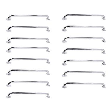 Imagem de Barra de Apoio 70cm Inox Kit 15 Unidades Segurança Deficiente Idoso Parede Corrimao Acessibilidade Suporte Proteçao Segurança Acessibilidade