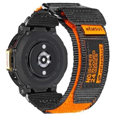 Imagem de Pulseira de nylon para relógio compatível com T-Rex/T-Rex 2/T-Rex Pro/T-Rex Ultra, pulseira de relógio de reposição com design de laço trançado Pulseira esportiva com 2 chaves de fenda