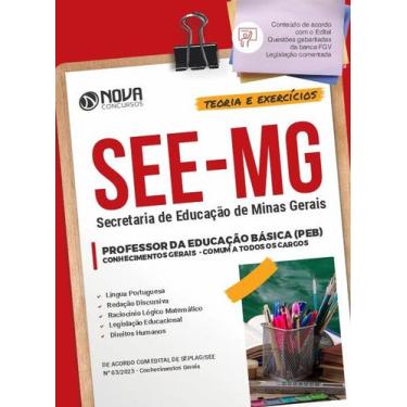 Imagem de Apostila SEE-MG - Professor de Educação Básica - PEB - Comum a Todos o
