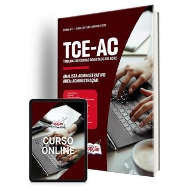 Imagem de Apostila TCE-AC 2024 - Analista Administrativo  Área: Administração (C